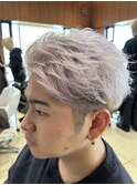 【半田メンズ】波巻きスパイラルパーマ波巻きパーマツーブロック