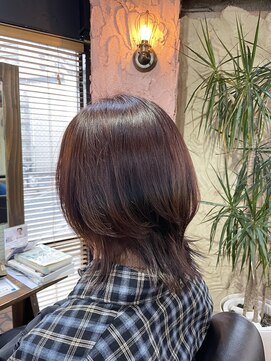 ロッソバイアルター 鎌取(ROSSO by aL-ter) 【ホワイトグレージュ/チェリーブラウン/ミニウルフ】千葉香奈