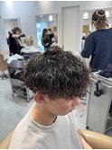波巻きスパイラルパーマ