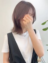 レル(lelu) 柔らかいモカベージュ/透明感カラー