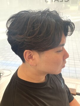 クラップス 横須賀中央店(CLAPS) フェザーパーマニュアンスパーマシャドウパーマセンターパート