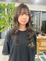 ノエ(noe) 黒髪カタログ/クラゲヘアー/オリーブグレー/栄r41