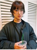 癖毛生かしショートレイヤー