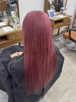 アジールヘア 北千住駅西口店(agir hair)&nbsp;暖色系ラベンダーピンクカラー
