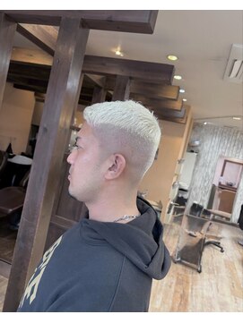 モアムー(Moremuu) 【Makoto】メンズ ホワイトベージュ