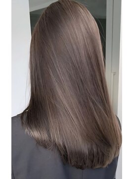 縮毛矯正+イルミナカラー+カット