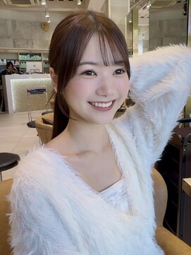 グランド(GRAND) セミロング30代40代ストレートレイヤー前髪なし前髪あり表参道