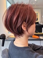 バンプ ギンザ(BUMP GINZA)&nbsp;30代40代50代ショート似合わせ白髪ぼかし前髪あり髪型