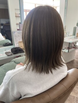 ヘアーディア みどり店(Hair...DiA) 外はねボブ