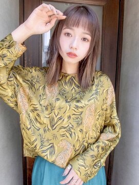 ジェム リット(GEM lit) インナーカラー/イヤリングカラー/ラベンダーミルクティー★51