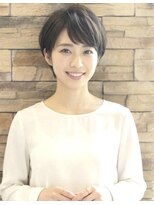 レウナ 外苑前(Reuna)&nbsp;30代40代大人可愛いショートボブ　トップふんわり