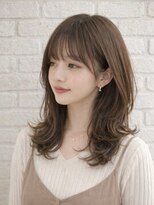 ルシード スタイル サーヴ(LUCIDO STYLE SERVE) 可愛いカジュアルボブ肩上ウェーブ巻き甘め愛され韓国風くび