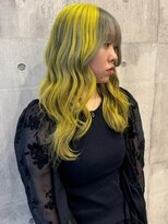 ユイマァル 岡山店(YUIMARL)&nbsp;デザインカラー20代30代ネオンイエローアンブレラカラー