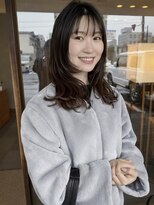 トップヘアスパアンドリゾート 鳴海(TOP HAIR spa&resort) シースルー/くびれヘアー/外ハネミックス