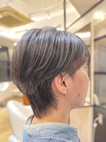 シュヴー 築地(CHEVEUX)&nbsp;好印象！メンズショートセンターパートツーブロック