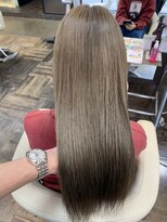 アヴァンス 北花田店(AVANCE) 【#シナモンベージュ】×ブリーチありの髪質改善