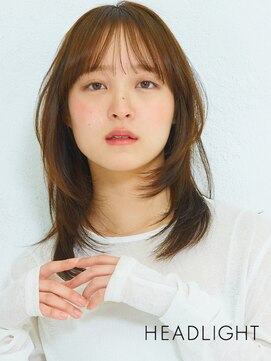グラ デザイン アンド ヘアー 四条大宮店(GRAS DESIGN & HAIR by HEADLIGHT) 大人レイヤーウルフ韓国くびれミディアムイメチェン小顔似合わせ