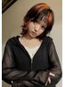 【松本指名限定】カット+ブリーチデザインカラー+Aujua TR ¥17,000