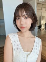 ビーチ(BEACH)&nbsp;美髪イメチェン愛され小顔カット大人可愛いうるツヤサイドバング