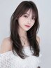 【韓国風/小顔見せ】レイヤーカット＋透明感カラー＋TOKIOトリートメント