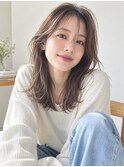 髪質改善 大人可愛い 秋カラー ベージュ 白髪ぼかし