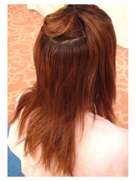 ヘアー スリーク(hair sleek) プラチナアクアトリートメントbefore