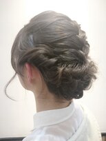 ヘアーアンドメイク フォルス(HAIR&MAKE FORS)&nbsp;【FORS】西田ゆか　ねじり編み込み☆アップスタイル