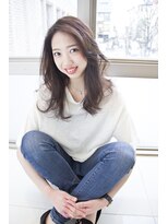 アリエ(Allie)&nbsp;【Allie】シルキーベージュ×かき上げジューシースタイル