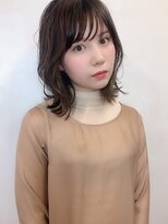 「アフロート鎌倉」大人かわいい小顔外ハネ毛先パーマミディ