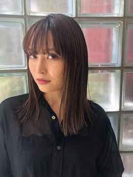 マッシュ チャヤマチ(MASHU chayamachi) 艶髪ミディ