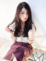 ミッシェル アフロート(michelle afloat)&nbsp;◇髪質改善シルク4Hカラーで極透明感ツヤロング◇目黒.新宿