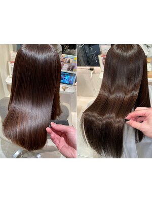 完全オーダーメイドヘアケア★Aujuaや話題のサイエンスアクアで最高の艶髪に♪極上ケアで髪色も美しく！