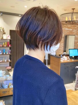 バンプ ギンザ(BUMP GINZA) 30代/40代/50代◎絶壁解消/白髪ぼかし/大人ショートボブ【湯本】