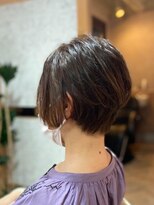 ユッカ エコル 塚口(YUCCA ekolu)&nbsp;ekolu style 354/大人ショート/前下がりボブ/30代40代