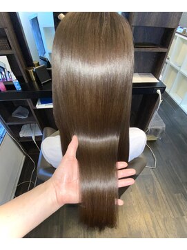アールサロンプラスキャスパ 自由が丘(Rrsalon+CASPA) 【髪質改善】極艶/高濃度水素ヒト幹細胞Tr/オリーブグレージュ