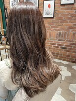 ムーン(moon) #似合わせカット #アースカラー #くびれヘア #デザインカラー