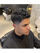 フランクスバーバー アンド ビアークラブ(FRANK'S BARBER and BEER CLUB)&nbsp;ナチュラルフェード　束感ベリーショートF