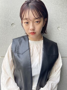 グロー 大宮(GLROW) ぷつっとカット　ボブ　　前髪　シースルー　haruhi【大宮】