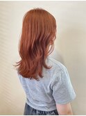 韓国レイヤー×オレンジ