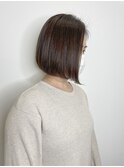 大人前下がりボブ*
