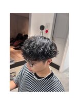 グラスバイネオリーブ 大倉山駅前店(grace by neolive)&nbsp;MEN'SHAIR/アップバング/ハイライト/束感ショート/波巻き