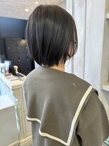キャアリー(Caary) 福山caary髪質改善前髪縮毛矯正ショートボブ２０代３０代４０代