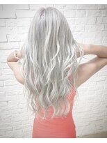 ヘアーエクステンド エフ 渋谷(f)&nbsp;ホワイトシルバー