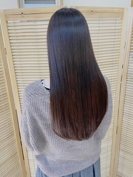 ヘアサロン エミ(hair salon)の写真/【津山】一人一人の髪の状態を見極め、最適なヘアケアをご提案＊ずっと触りたくなる、憧れの質感に☆