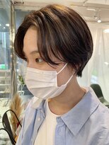 ノワ 三鷹店(Nowa)&nbsp;ベージュ×ハンサムショート