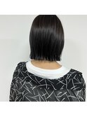 切りっぱなしボブ