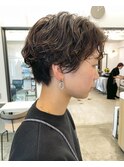 大人お洒落ショートパーマ◎