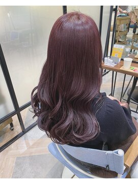 ザザ シンジュク(ZA/ZA shinjuku) 艶ピンクラベンダーカラー