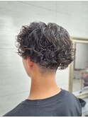 メンズスパイラルパーマ