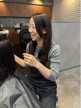 ローヘアー(Ro_hair)の写真/【桜台駅1分】カットはもちろん、白髪染めやカラー・髪質改善が得意!大人女性の髪のお悩みを解決◎